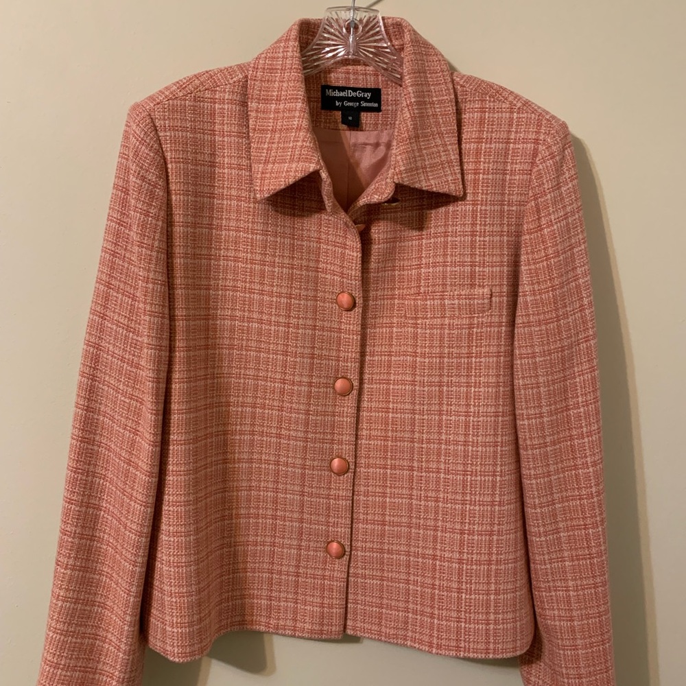 MICHAEL DeGray Suit Jacket size 16